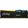 Kingston FURY Beast RGB 32 GB/ DDR5/ 5600 MHz/ 1,25 V/ CL40/ Memória RAM DIMM