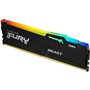 Kingston FURY Beast RGB 16 GB/ DDR5/ 6400 MHz/ 1,4 V/ CL32/ Memória RAM DIMM