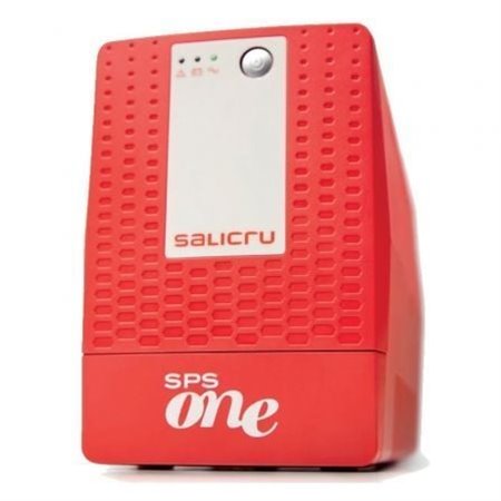 UPS de linha interativa Salicru SPS 500 ONE V2/ 500VA-240W/ 2 saídas/ Formato torre