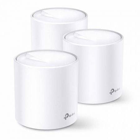 Sistema Mesh TP-Link Deco X20 1800Mbps/ 2,4GHz 5GHz/ Pacote com 3