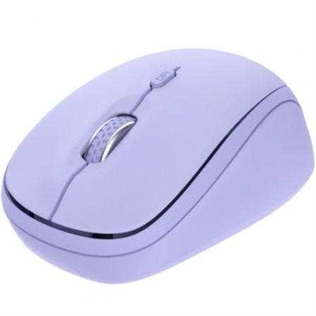 Trust Yvi+ Mini mouse sem fio multidispositivo/ Até 1600 DPI/ Roxo