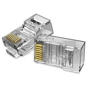 Conector RJ45 Vention IDDR0-10, Cat.6, 10 uds