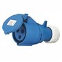 Ficha Industrial Cee Fêmea C/ Tampa 16A 2P+T 250V Ip44