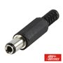 Ficha Alimentação Dc Fêmea C/ Guarda Cabo Pvc 10Mm
