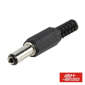 Ficha Alimentação Dc Fêmea Japonesa Pvc Soldar 9.5Mm