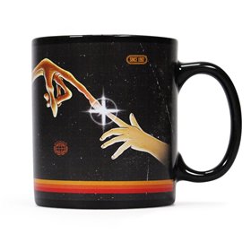 Caneca brilha no escuro meia lua bay et 400ml