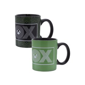 paladone xbox logo caneca com efeito térmico