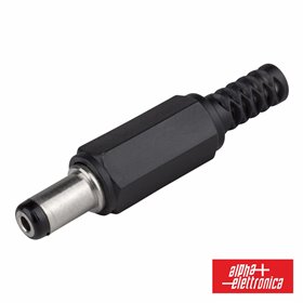 Ficha Alimentação Dc Fêmea 2.1X5.5Mm C/ 9.5Mm