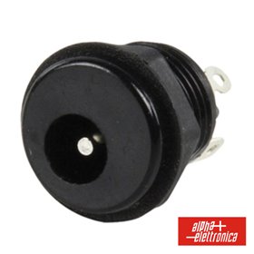 Ficha Alimentação Dc Macho Painel 5.5-2.5Mm