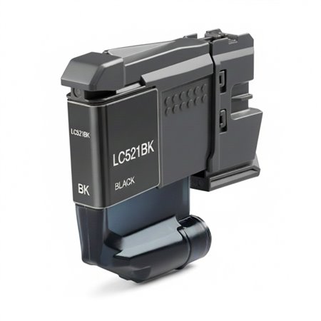 Brother LC521 Preto Tinteiro Compatível LC521BK