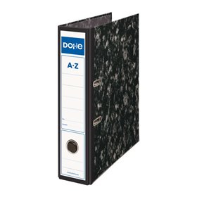 Pasta de arquivo Dohe Archinovo com alavanca e capa Rado A4 (282x318x70mm) - Lombada larga - Capa dura pautada - Protetores de c