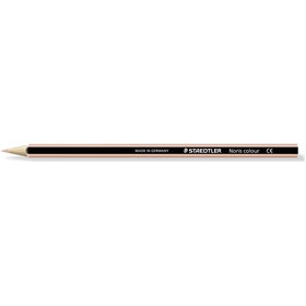 Lápis de cor hexagonal Staedtler Noris Colour 185 - Resistente à quebra - Material Wopex - Bege