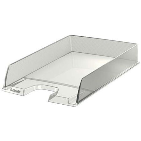 Bandeja para documentos Esselte Europost - Plástico transparente - Formato vertical - A4 - Cor cristal