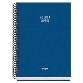 Agenda Escolar Dohe Basic Colour Vibes 26/27 - Formato A5 - Um dia por página - Papel offset creme 70g - Capa de cartão laminado