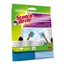 Pano de limpeza de vidros de microfibra Scotch-Brite - Azul