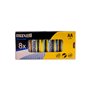 Pacote com 8 pilhas alcalinas Maxell LR06 AA 1,5V