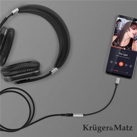 Adaptador Usb-C Macho P/ Jack 3.5Mm Kruger Matz
