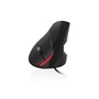 Ewent EW3156 USB 2.0 Ergonômico Vertical Mouse - 1000 dpi - Preto