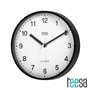 Relógio de Parede Redondo Preto Ø20cm Teesa