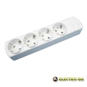 Tomada Elétrica C/ 4 Saídas Schuko Edh