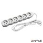 Tomada Elétrica C/ 6 Saídas 1.5M Entac