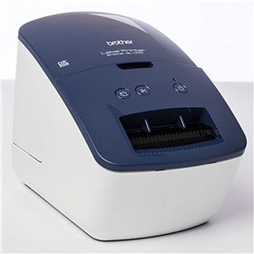 Impressora de etiquetas brother ql600b 62mm - 44epm - usb