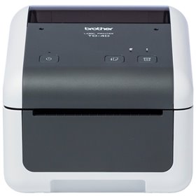 Impressora de etiquetas e tickets brother td4410d direct thermal - 64mb flash ram - 256mb ram - usb 2.0