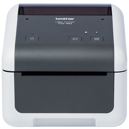 Impressora de etiquetas e tickets brother td4410d direct thermal - 64mb flash ram - 256mb ram - usb 2.0