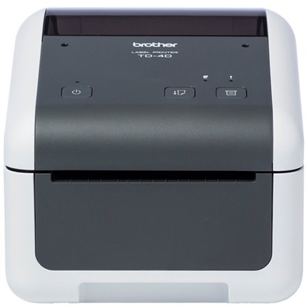 Impressora de etiquetas e tickets brother td4420dn direct thermal - 64mb flash ram - 256mb ram - usb 2.0 - rede