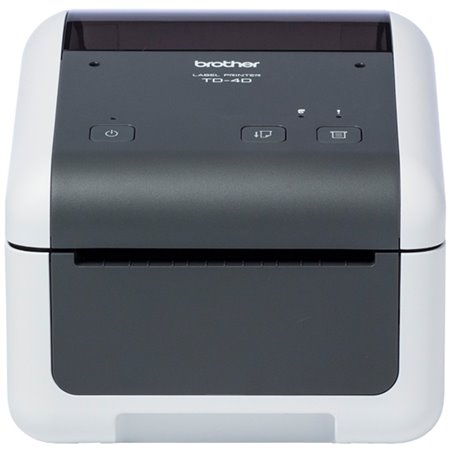 Impressora de etiquetas e bilhetes brother td4520dn térmica direta - 64mb flash ram - 256mb ram - usb 2.0 - ram