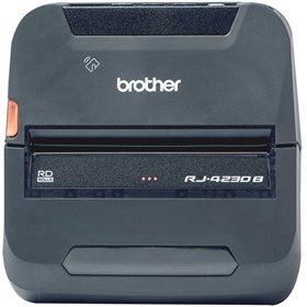 Impressora portátil de etiquetas e tickets brother rj4230b 64mb flash ram - 256mb ram - usb - b - bluetooth