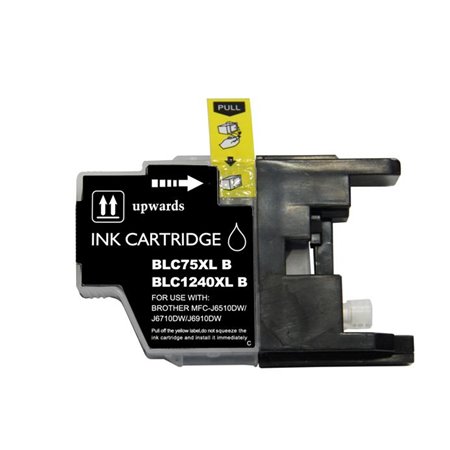 Brother LC1240XL/LC1220XL Tinteiro Preto - Compatível