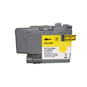 Brother LC3237 Tinteiro Amarelo Pigmentado - Compatível