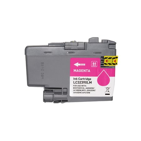 Brother LC3239XL Tinteiro Magenta Pigmentado - Compatível