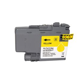 Brother LC3239XL Tinteiro Amarelo Pigmentado - Compatível