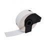Brother DK11203 - Etiquetas Precortadas para Pastas - 17x87 mm - 300 Unidades - Texto Preto sobre fundo branco - Compatível