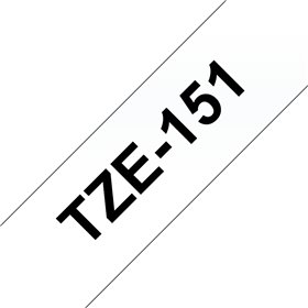 Brother TZe151 Cinta Laminada de Etiquetas - Compatível