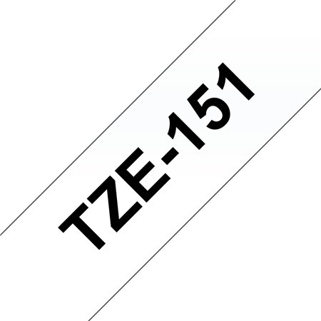 Brother TZe151 Cinta Laminada de Etiquetas - Compatível