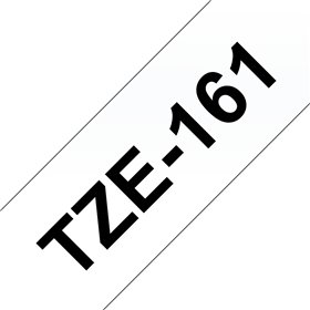 Brother TZe161 Cinta Laminada de Etiquetas - Compatível