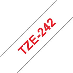Brother TZe242 Cinta Laminada de Etiquetas - Compatível