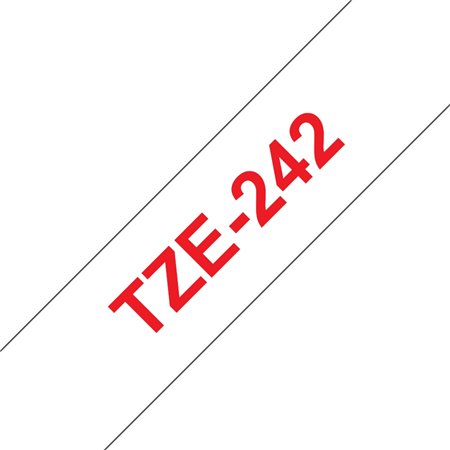 Brother TZe242 Cinta Laminada de Etiquetas - Compatível