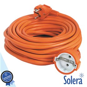 Cabo Extensão Tomada Elétrica C/ 1 Saída 25M 3X1.5Mm Laranja