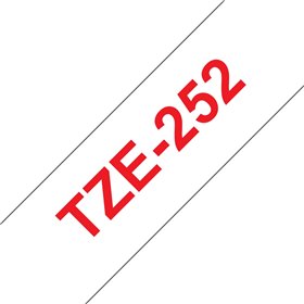Brother TZe252 Cinta Laminada de Etiquetas - Compatível