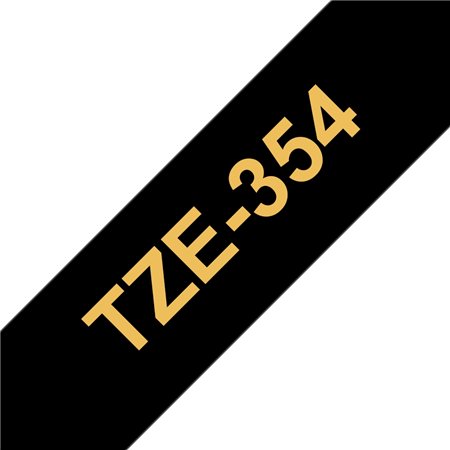 Brother TZe354 Cinta Laminada de Etiquetas - Compatível