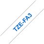 Brother TZeFA3 Cinta Textil de Etiquetas - Compatível