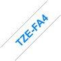 Brother TZeFA4 Cinta Textil de Etiquetas - Compatível