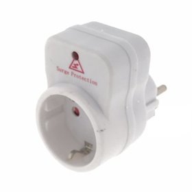 Tomada Elétrica C/ 1 Saída E Filtro Picos Branco
