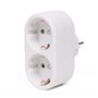 Tomada Elétrica C/ 2 Saídas Branco