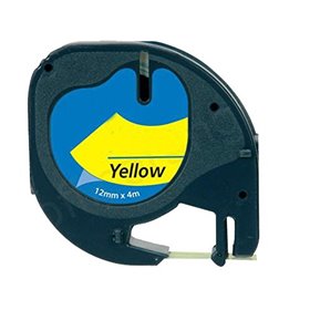 Dymo LetraTag S0721620 Cinta de Etiquetas para Rotuladora - Compatível