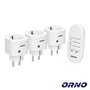 Conjunto 3 Tomadas Elétricas C/ Comando S/ Fios Orno